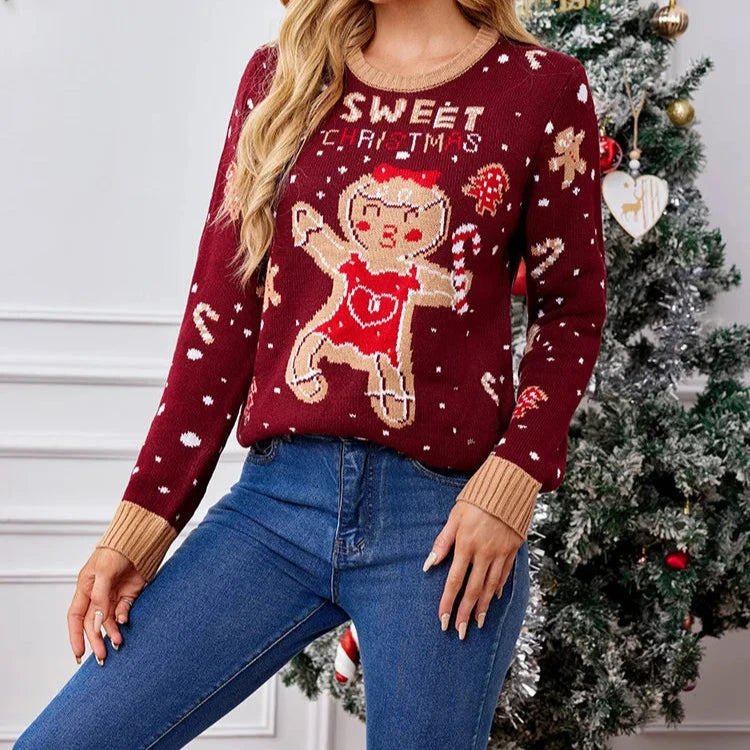 Gingerbread Sweet Christmas Sweater