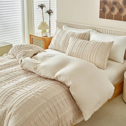 Pleated Tranquility Bedding Set