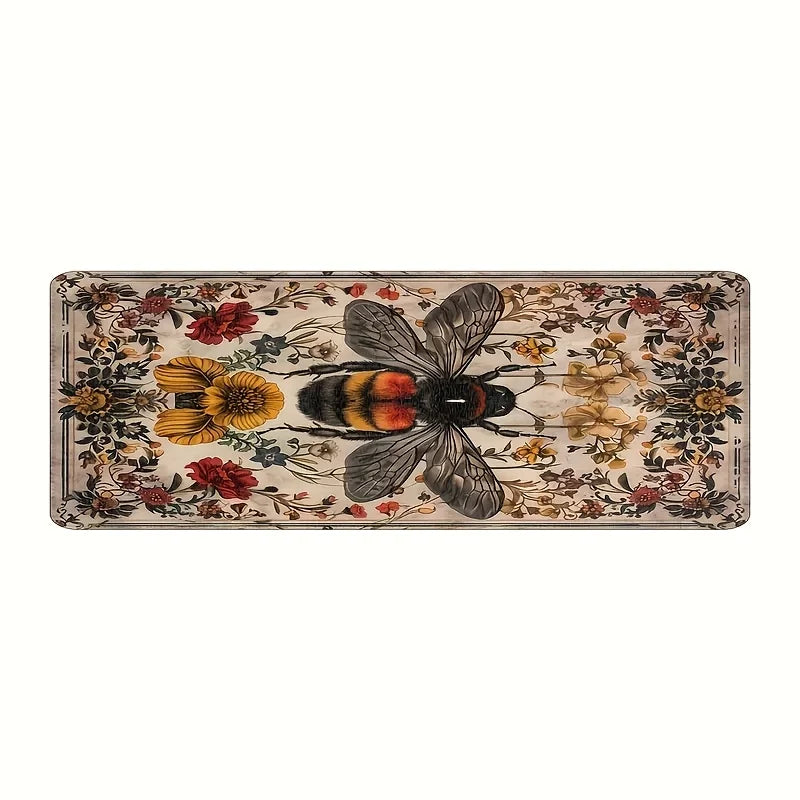 Botanical Guardian Bee Rug