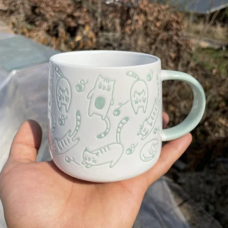 Paws & Whiskers Coffee Mugs