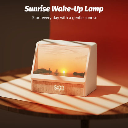 MorningGlow Smart Alarm Lamp