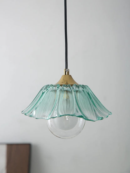 Petaluxe Glass Bloom Pendant Light