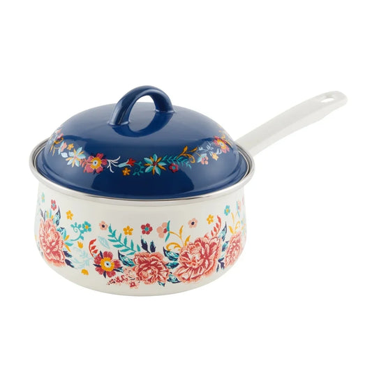 Blossomfield Enamel Saucepan (2-Quart)