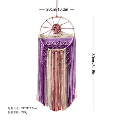 Ray of Serenity Purple Macramé