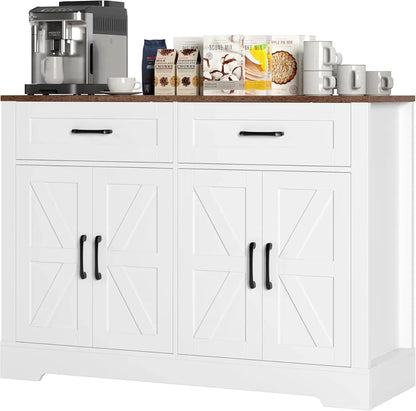 Havenridge Farmhouse Kitchen Storage Sideboard