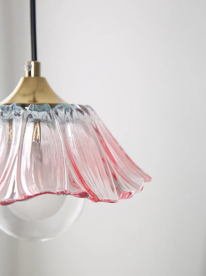 Petaluxe Glass Bloom Pendant Light