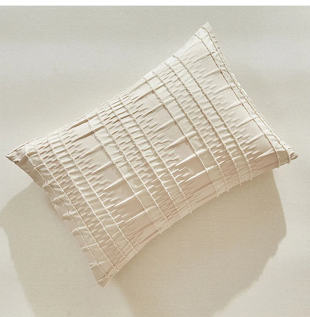 Pleated Tranquility Bedding Set