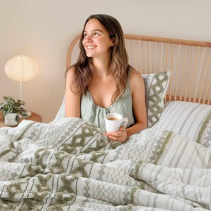 Sage Whisper Duvet Cover Set