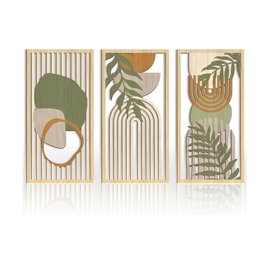 Hollow Harmony – Bohemian Geometric Wall Art