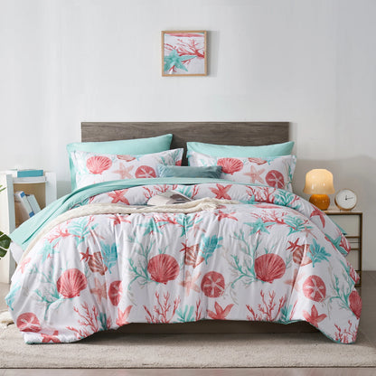 Coral Tide Starfish Bedding Set