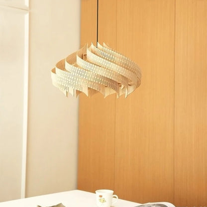 Crescent Swirl Pendant Light