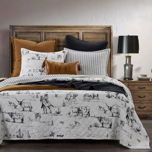 Ranch Life 3-Piece King Quilt Set