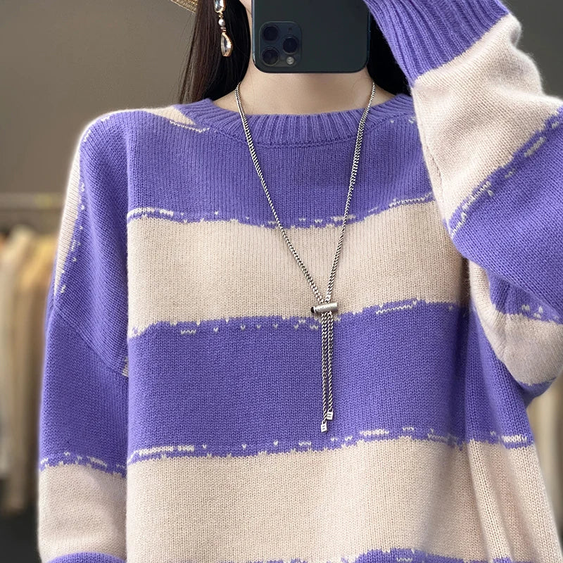 Lana Cashmere Knitted Sweater