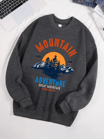 The Sunset Scenery In The Forest Sweatshirt