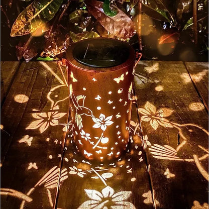 Solar Hummingbird Hollow Lantern Llight