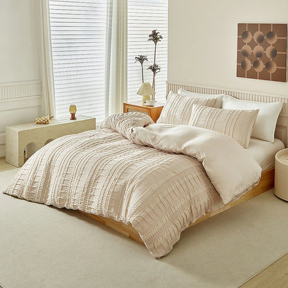 Pleated Tranquility Bedding Set
