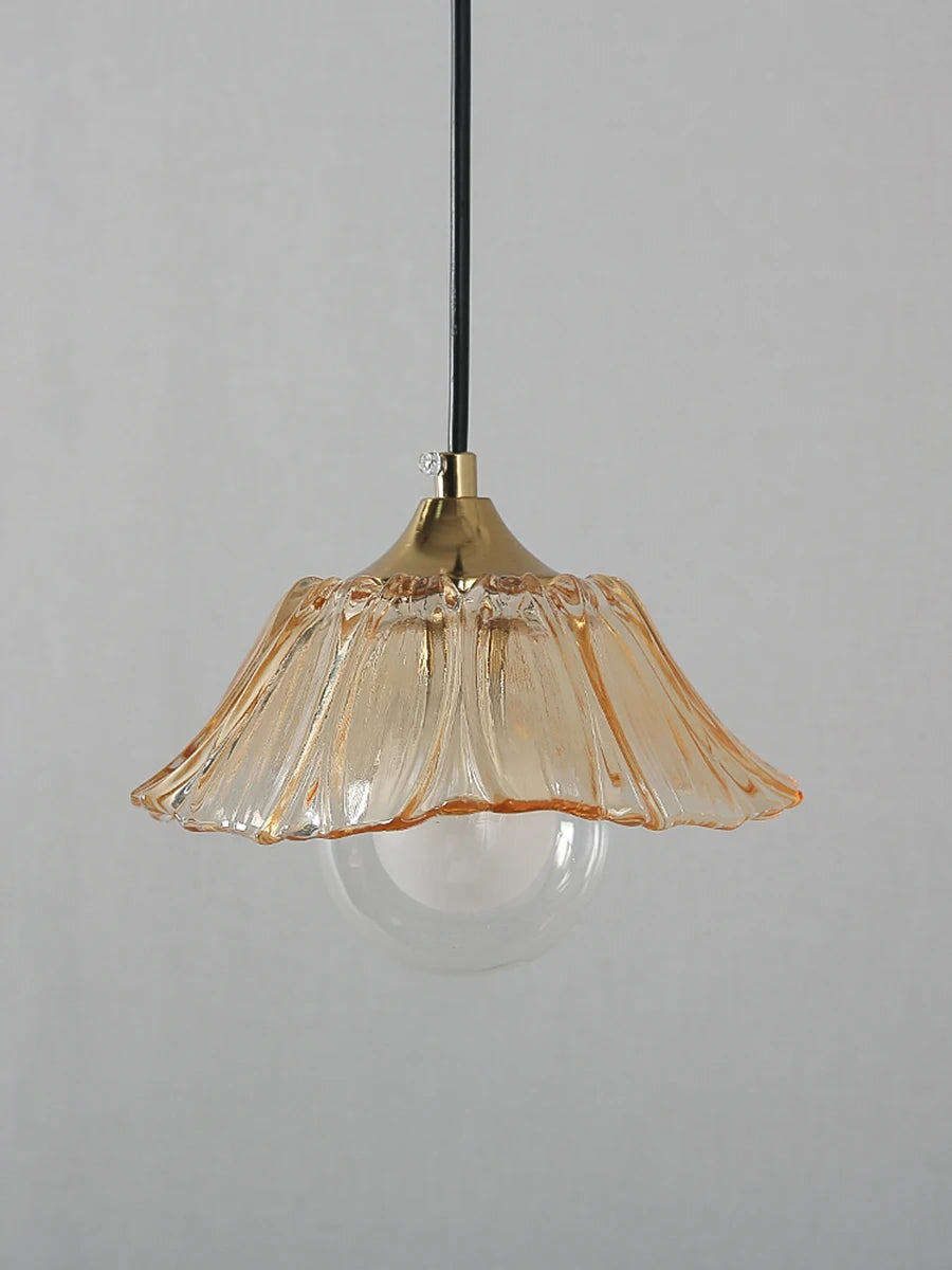Petaluxe Glass Bloom Pendant Light