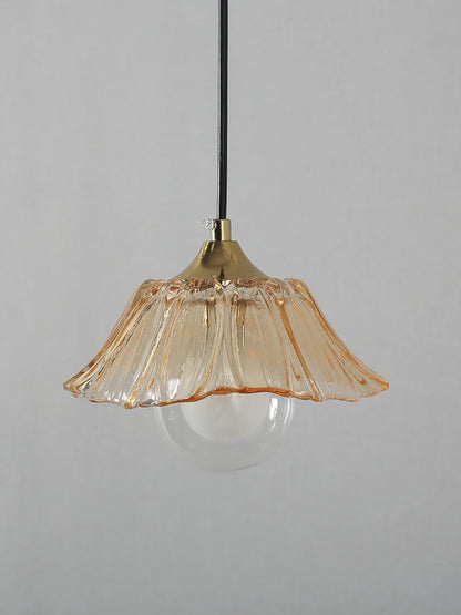 Petaluxe Glass Bloom Pendant Light