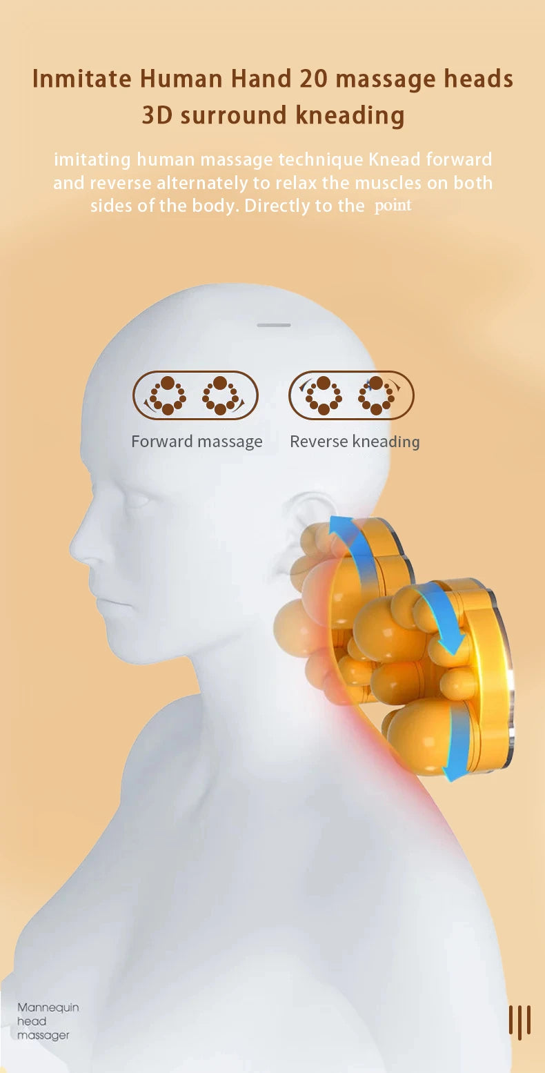 NeuroFlex Shiatsu AirTraction Massager