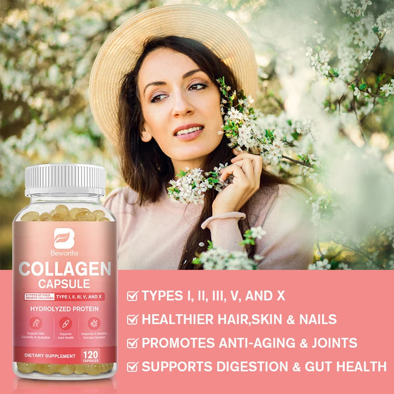 Advanced Collagen Capsules for Skin & Joints