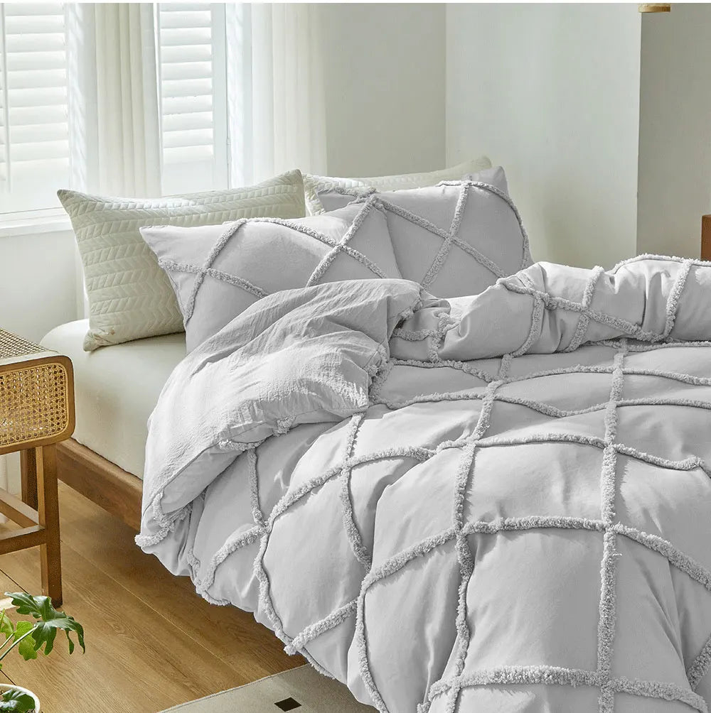 Boho Lattice Dream Bedding Set