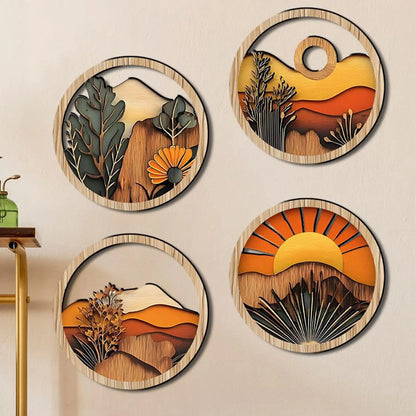 Whispers of the Sunset Wall Art Collection (4Pcs)
