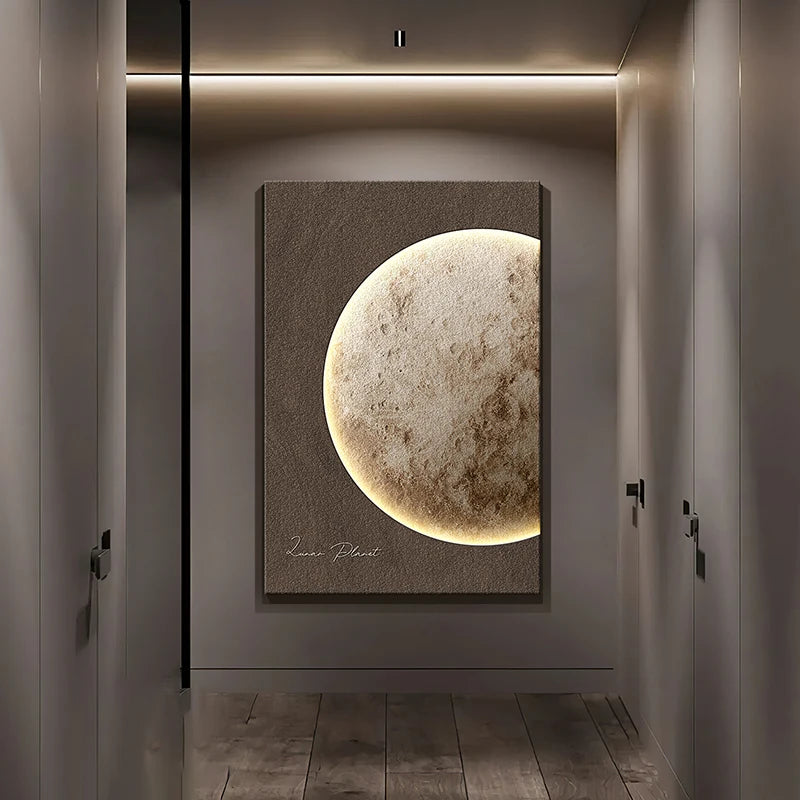 Luminus Sandstone Moon Wall Art