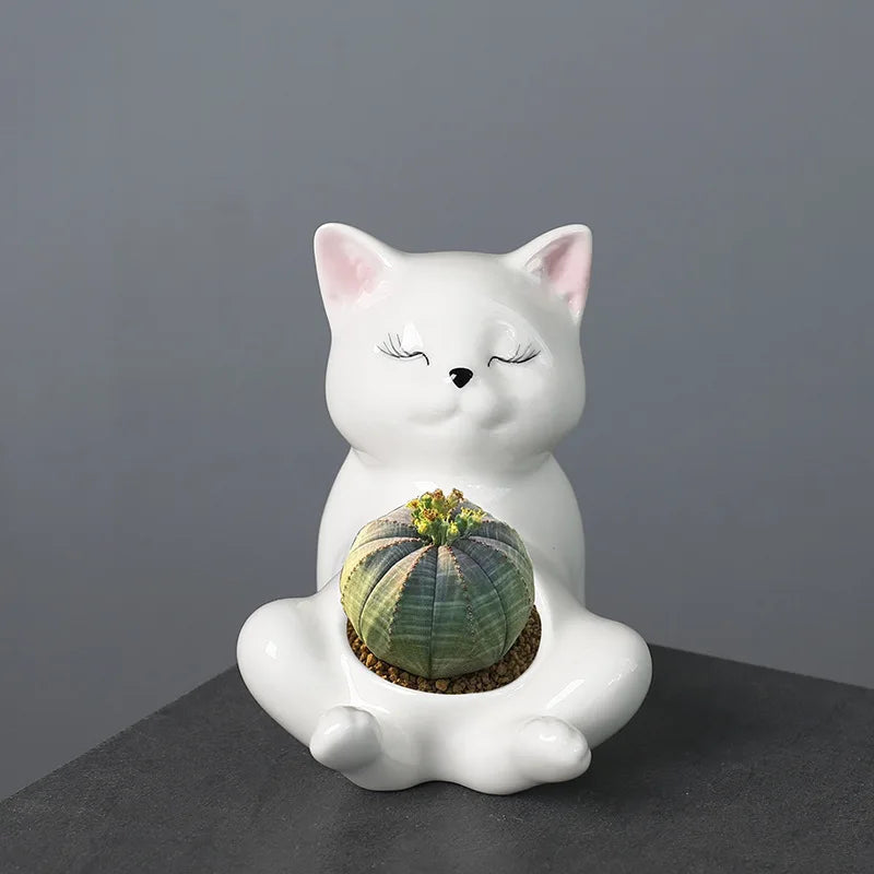 The Sassy Cat Planter