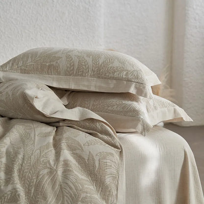 Whisper Fern Jacquard Duvet Set