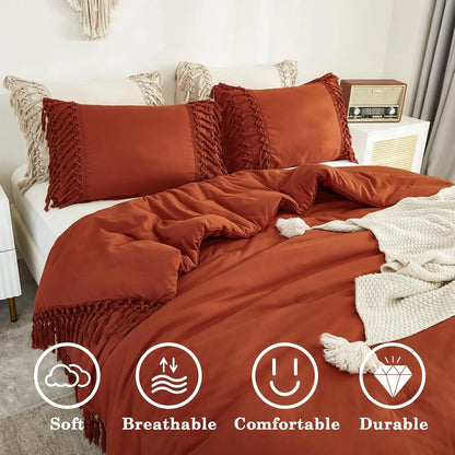 Terracora™ Fringe Comforter Set