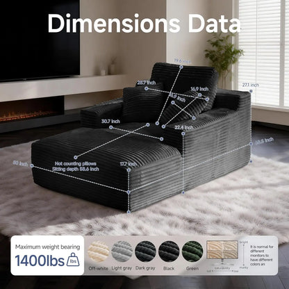 Veloura DeepNest Chaise Lounge