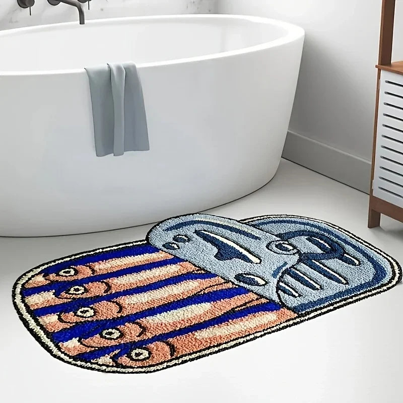 Sardines Canned Bath Mat