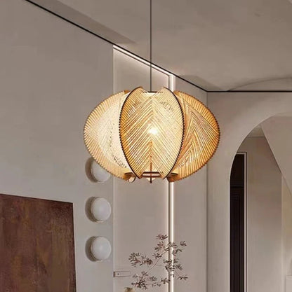 TerraWeave Lotus Pendant Light