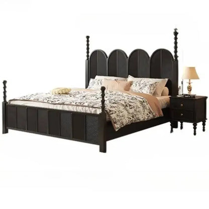 The Noir Arch Manor Bed Frame