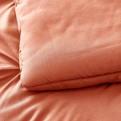 The Silver Pleat Comforter Set