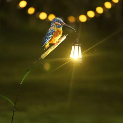 AviGlow Kingfisher Garden Light