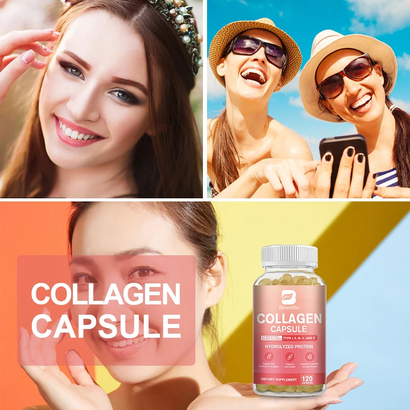 Advanced Collagen Capsules for Skin & Joints