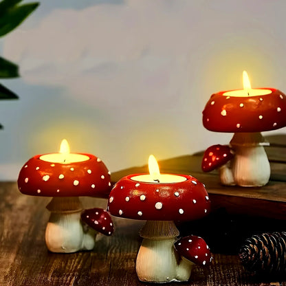 Mushroom Candle Holder