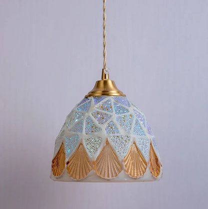 Ocean Pearl Mosaic Pendant Lamp