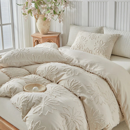 DaisyLoom Textured Bloom Duvet Set