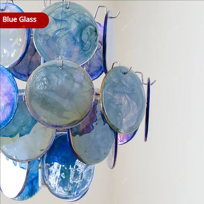 Aurora Opaline Cascade Chandelier