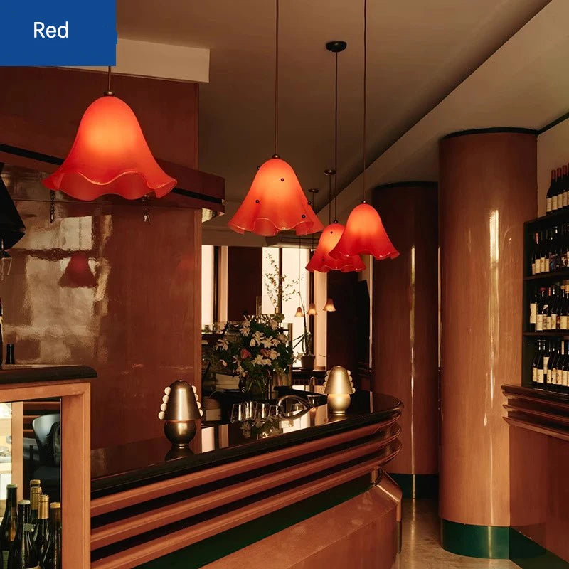 LumiBelle Drapé Pendant Light