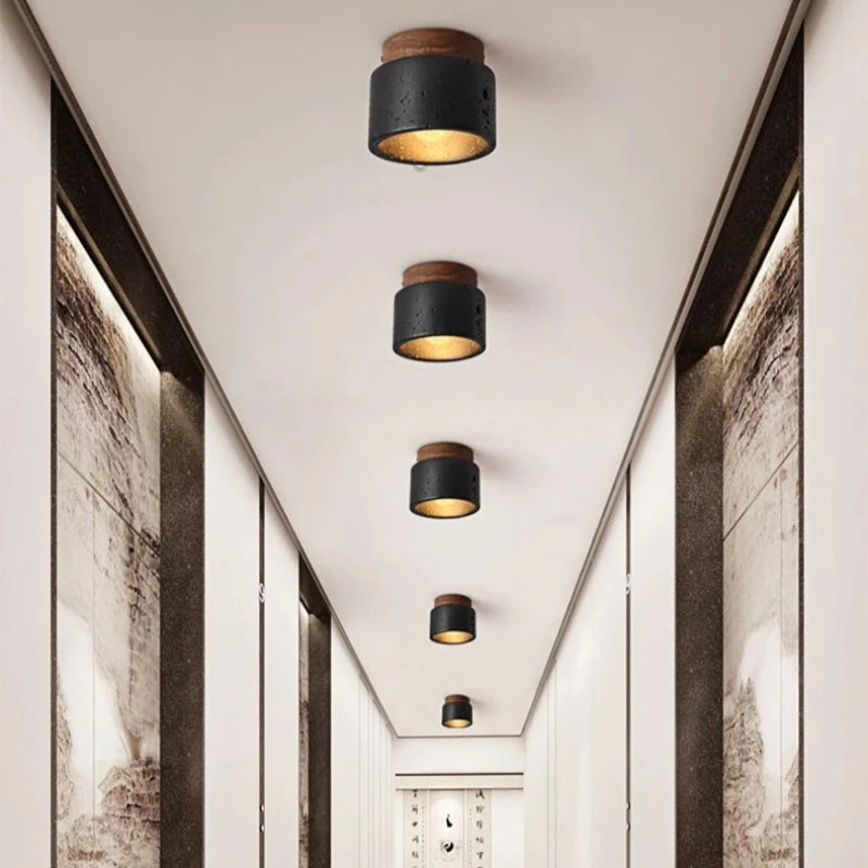 WabiStone Glow Ceiling Light