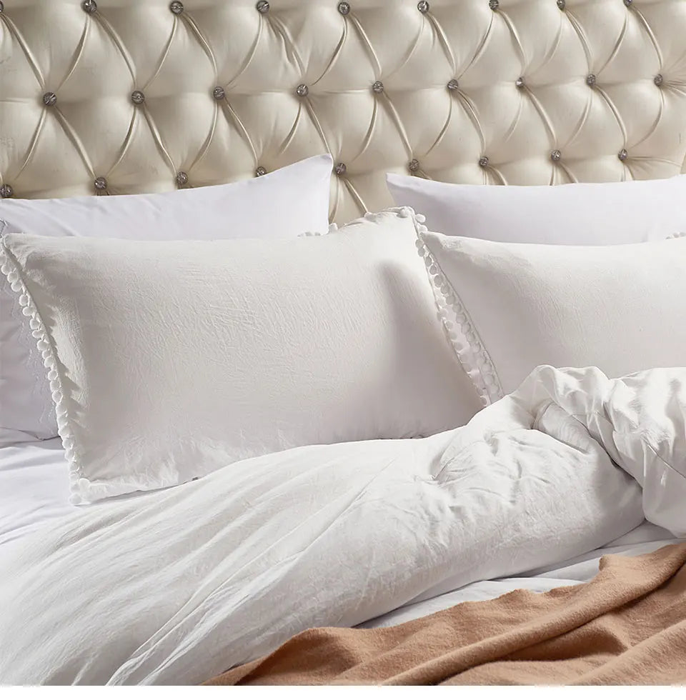 Pom-Pom Cloudscape Duvet Set