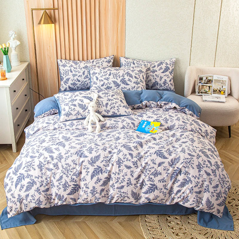 Marigold Washed Cotton Duvet Cover Set