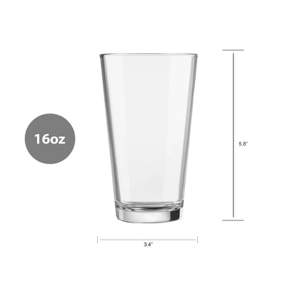 ClearCraft Classic Pint Glass Set (4-Piece)