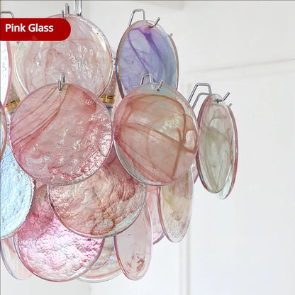 Aurora Opaline Cascade Chandelier