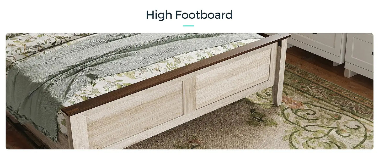 Whispering Dunes Farmhouse Bed Frame