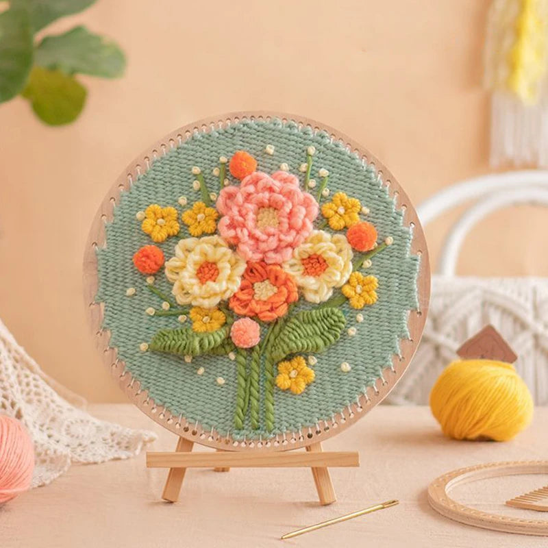 Textura Vintage Floral Stitch Kit