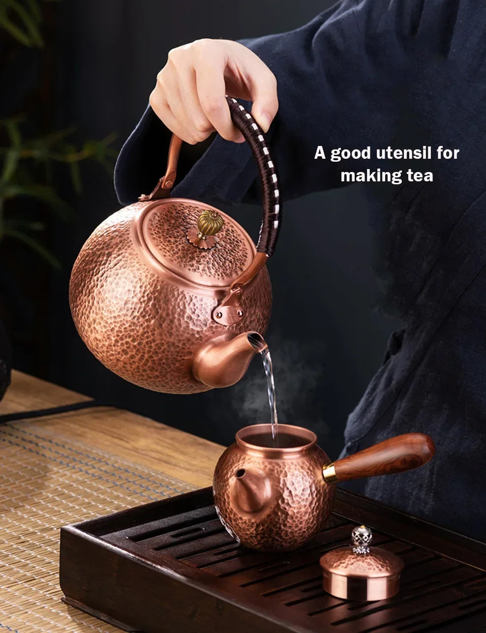 AuroraForge Copper Tea Kettle